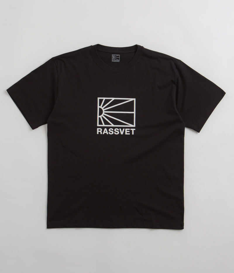Rassvet Big Logo T-Shirt in Black