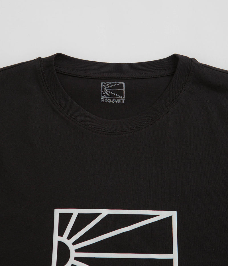 Rassvet Big Logo T-Shirt in Black