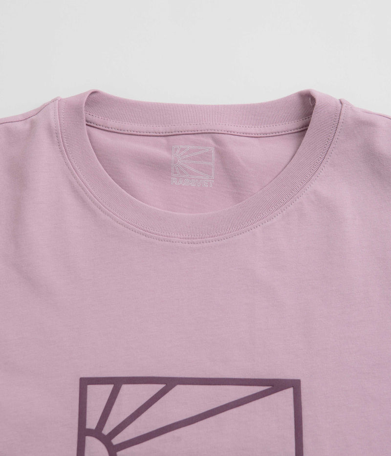 Rassvet Big Logo T-Shirt in Pink
