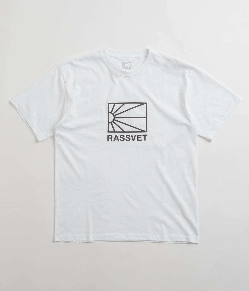 Rassvet Big Logo T-Shirt in White