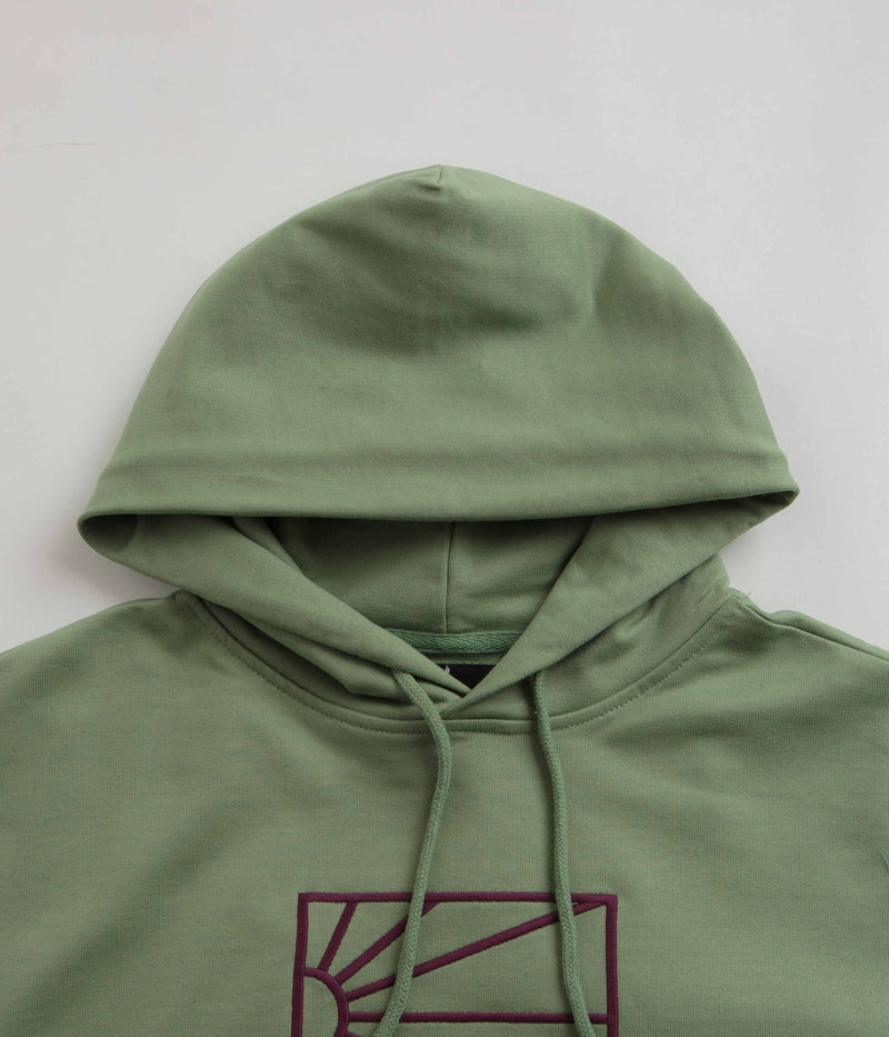 Rassvet Logo Hoodie in Khaki