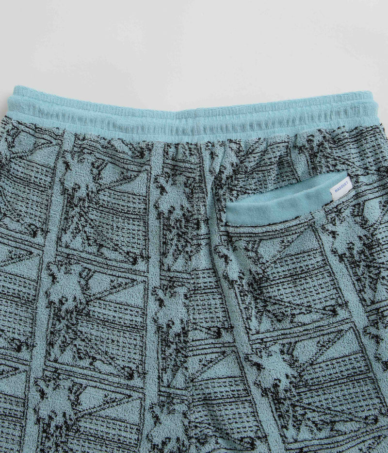 Rassvet Miami Terry Shorts in Light Blue