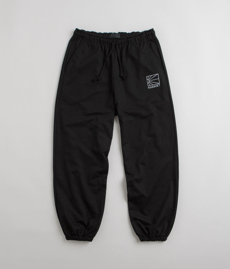 Rassvet Mini Logo Sweatpants in Black