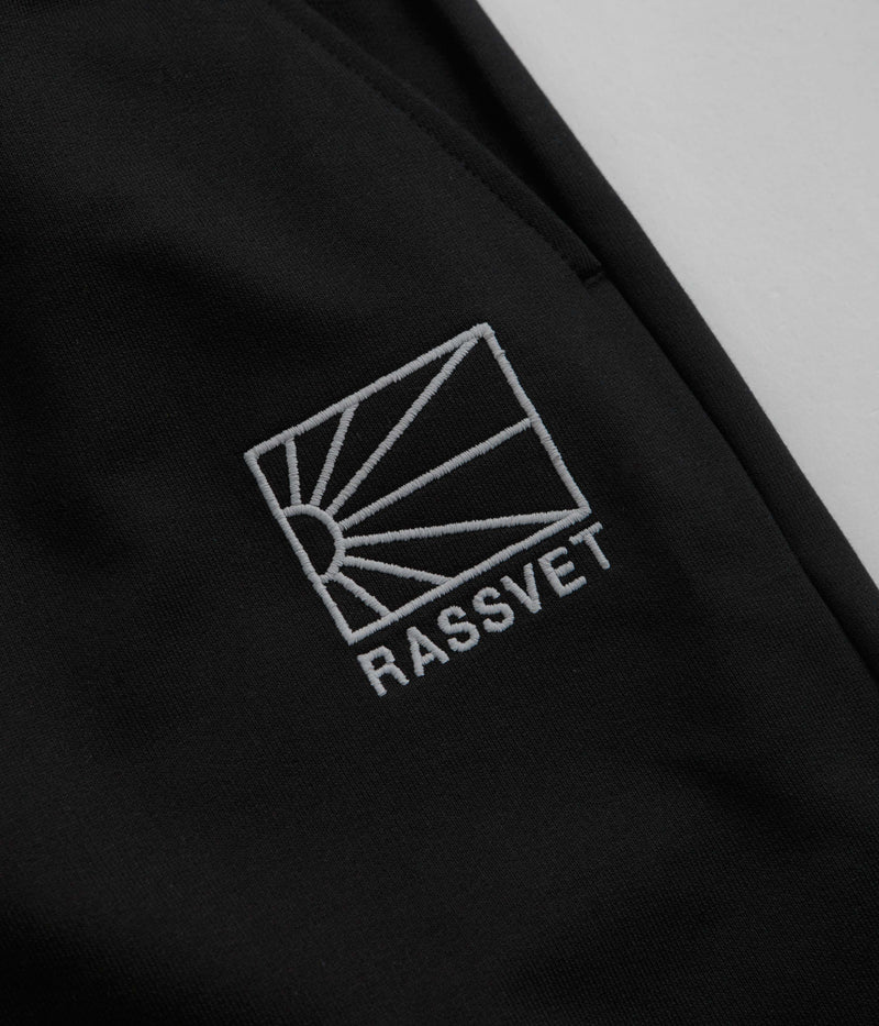Rassvet Mini Logo Sweatpants in Black