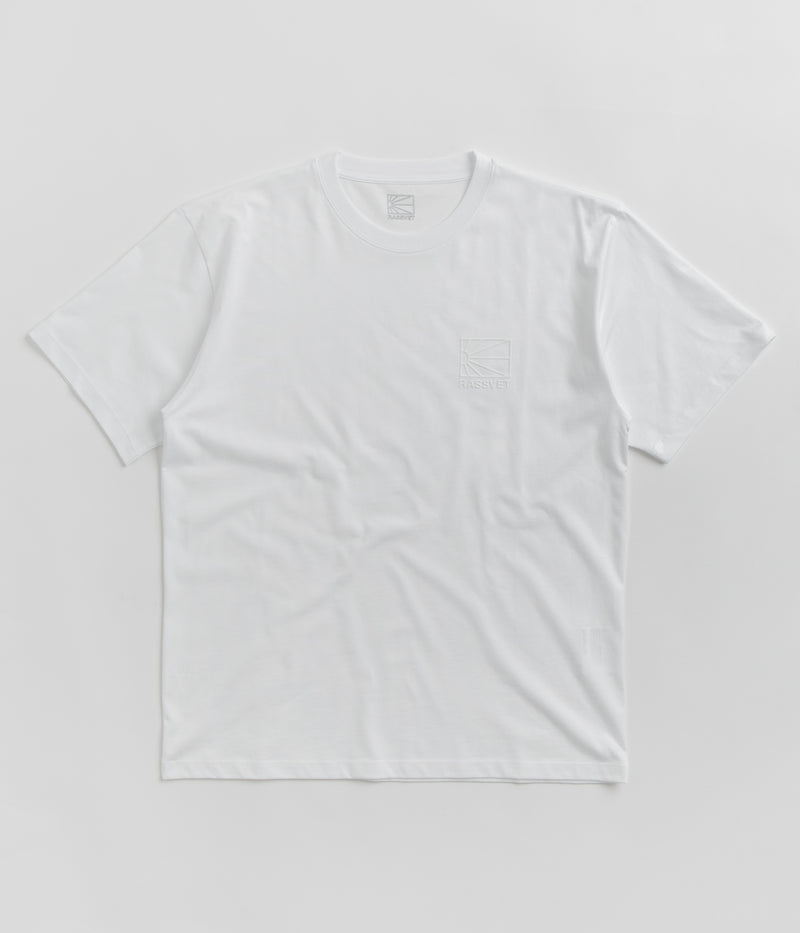 Rassvet Mini Logo T-Shirt in White