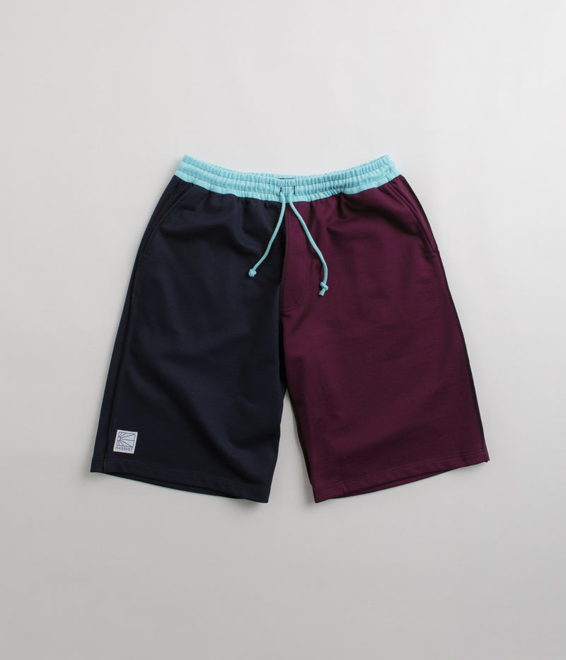 Rassvet Mix Sweat Shorts in Navy