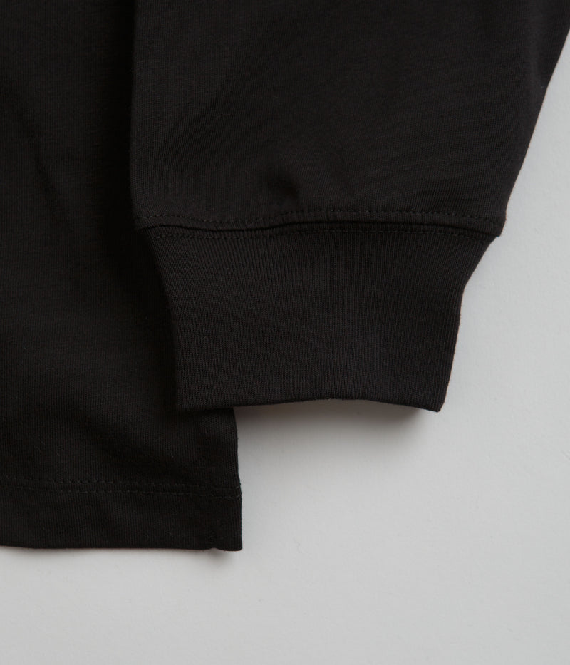 Rassvet Pocket Tag Long Sleeve T-Shirt in Black