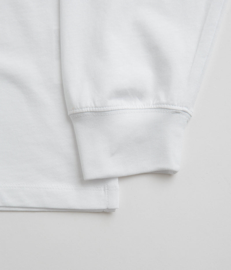 Rassvet Pocket Tag Long Sleeve T-Shirt in White