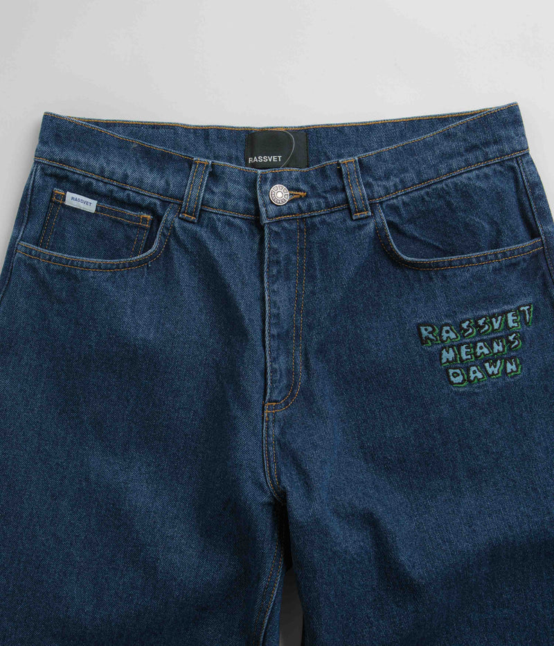 Rassvet RMD Baggy Trousers in Dark Blue