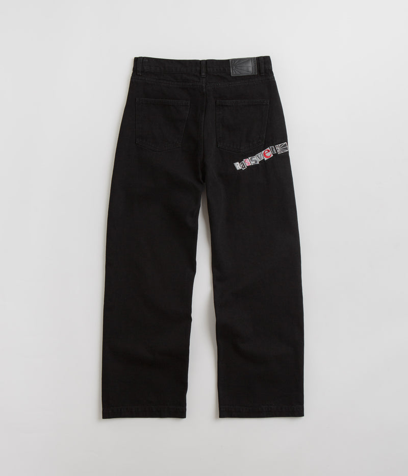 Rassvet Typo Classic Jeans in Black