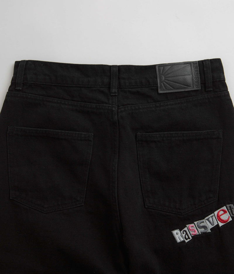Rassvet Typo Classic Jeans in Black