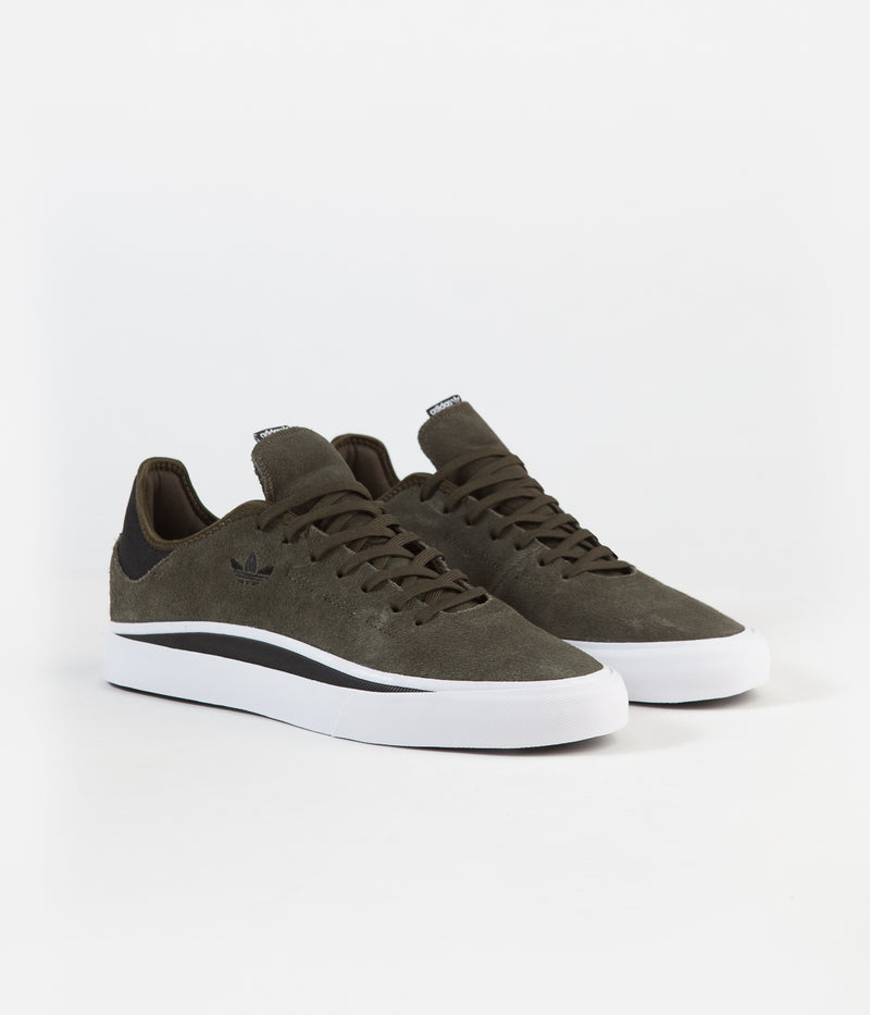 Adidas Sabalo Shoes in Night Cargo and White / Black
