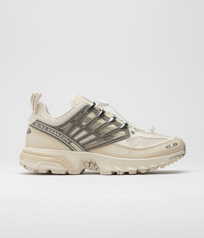 Salomon ACS Pro Desert Shoes in Almond Milk and Cement / Falcon