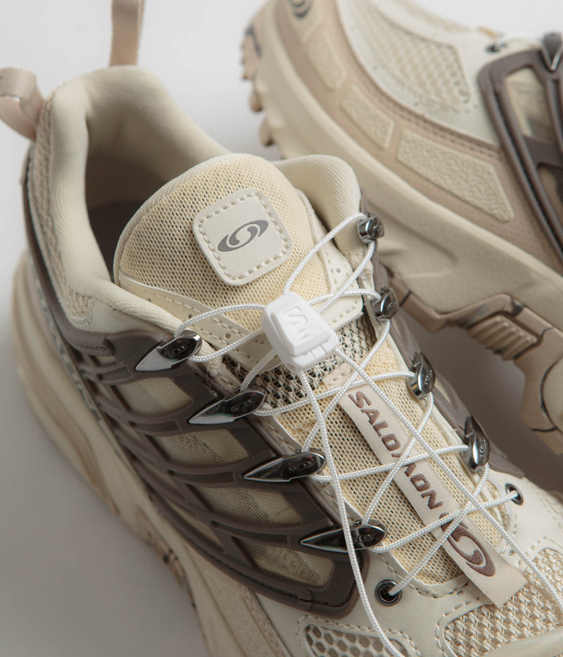 Salomon ACS Pro Desert Shoes in Almond Milk and Cement / Falcon