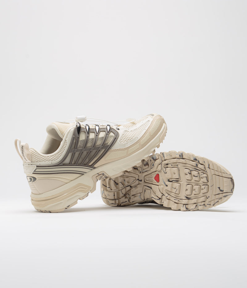 Salomon ACS Pro Desert Shoes in Almond Milk and Cement / Falcon