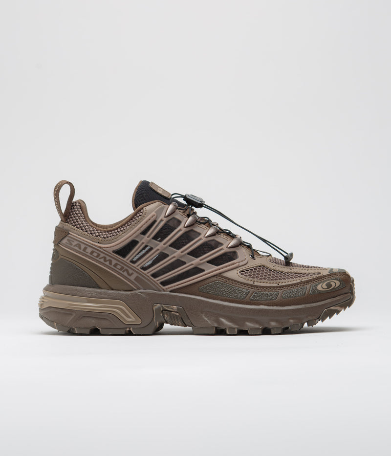 Salomon ACS Pro Desert Shoes in Dark Earth and Caribou / Wren