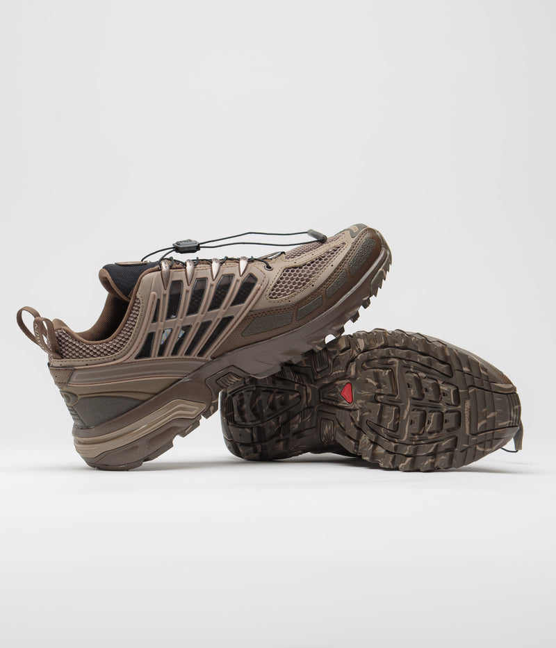 Salomon ACS Pro Desert Shoes in Dark Earth and Caribou / Wren