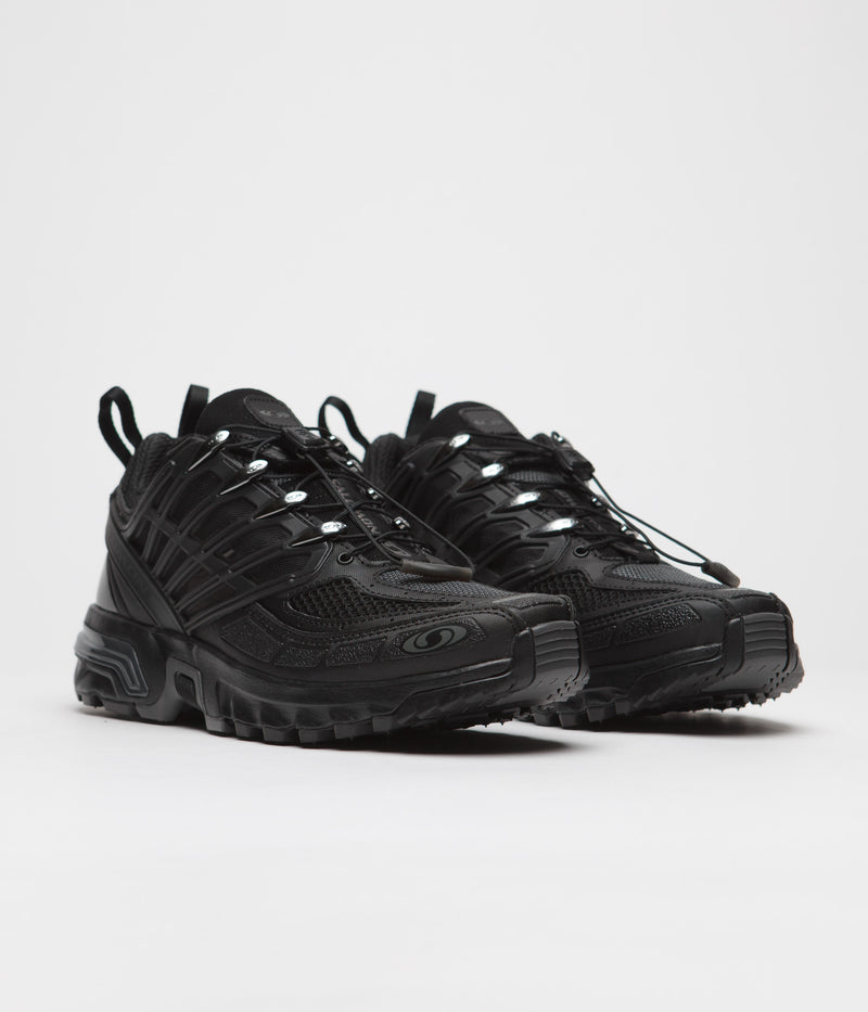 Salomon ACS Pro Shoes in Black and Black / Black