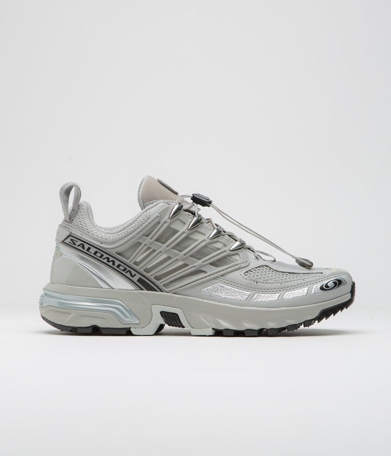 Salomon ACS Pro Shoes in Metal and Ghost Gray / Silver Metallic X