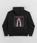 Salomon Bow Graphic Hoodie in Deep Black
