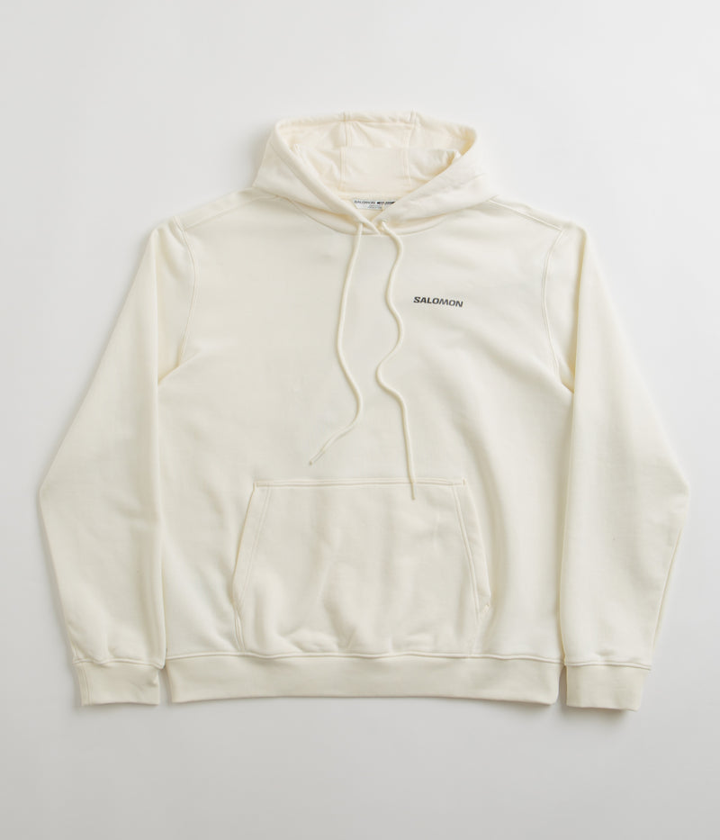 Salomon Bow Graphic Hoodie in Vanilla Ice