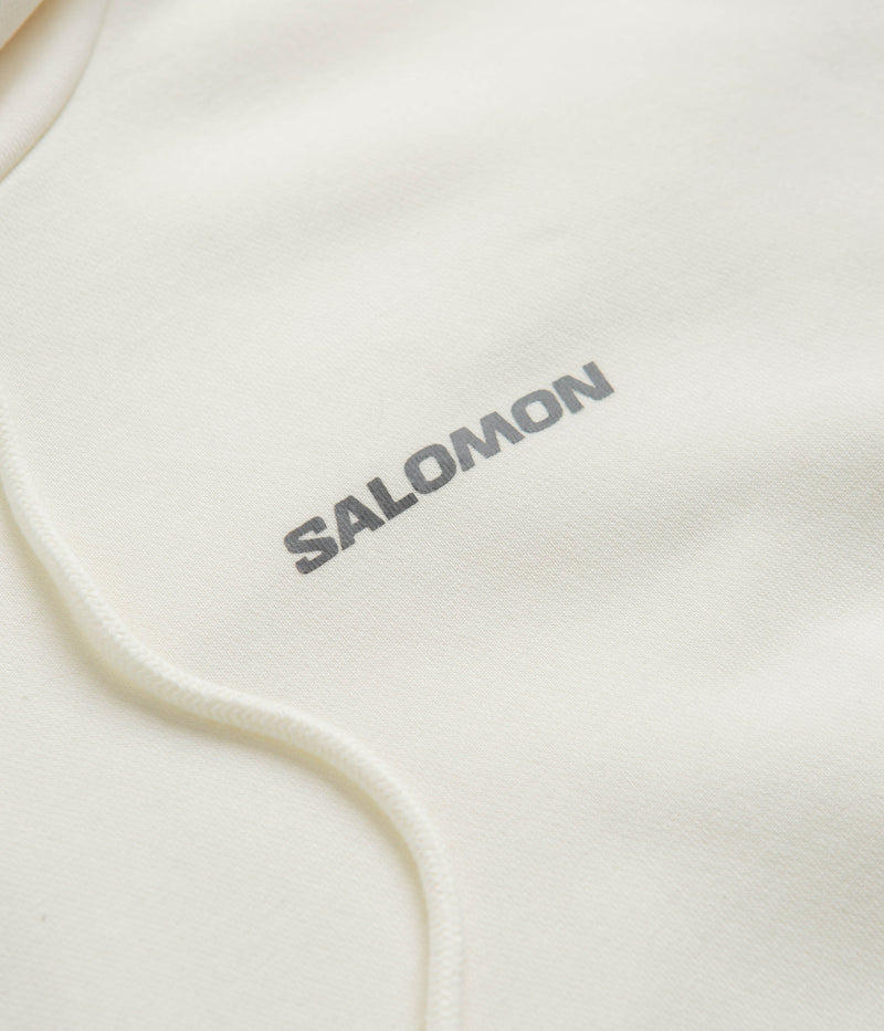 Salomon Bow Graphic Hoodie in Vanilla Ice