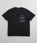 Salomon Globe Graphic T-Shirt in Deep Black