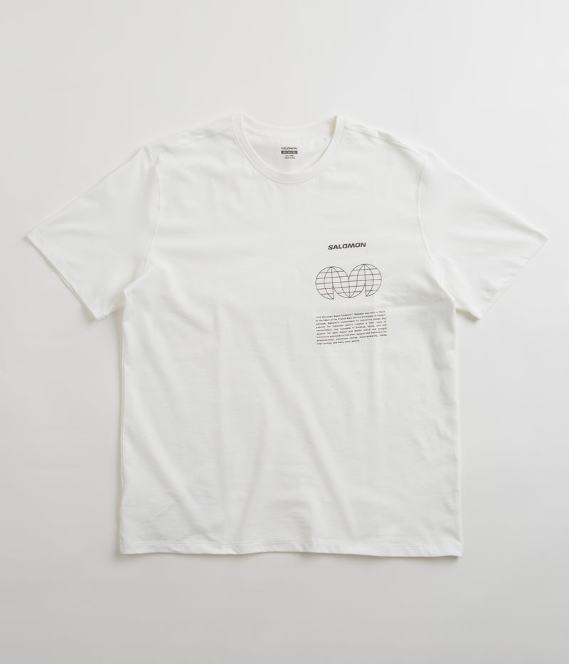 Salomon Globe Graphic T-Shirt in White