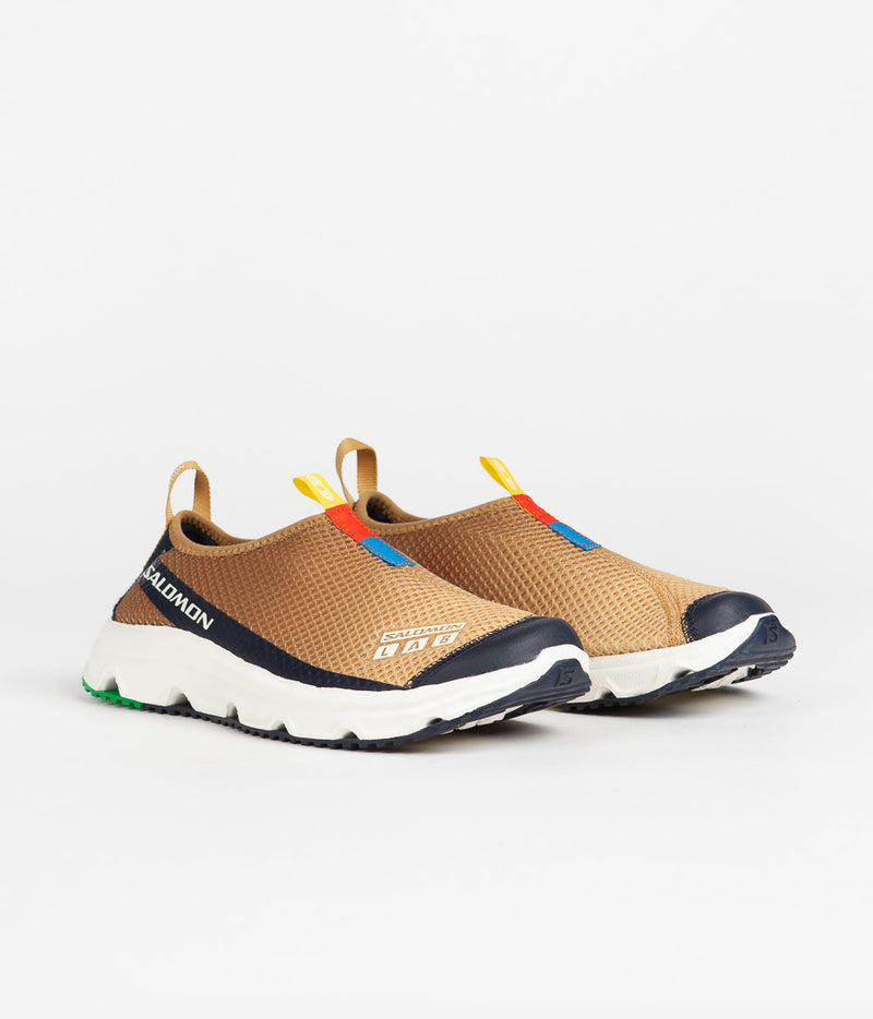 Salomon RX MOC 3.0 Shoes in Rubber and Taffy / Granada Sky