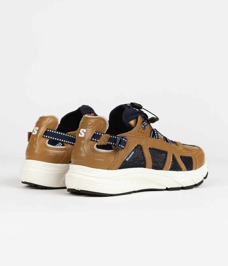 Salomon Techsonic LTR Shoes in Rubber and Vanilla Ice / Dark Sapphire