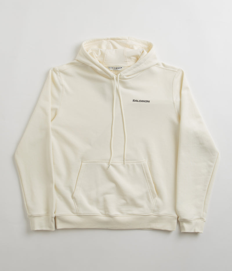 Salomon Window Graphic Hoodie in Vanilla Ice