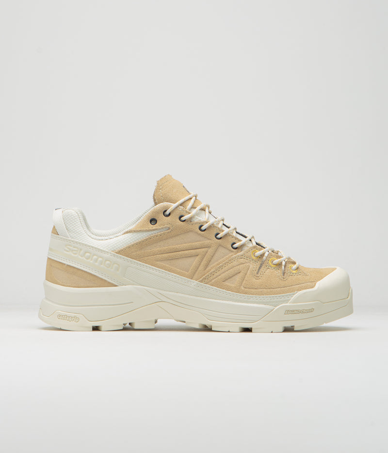 Salomon X-ALP LTR Shoes in Vanilla Ice and Almond Buff / Banana Cream