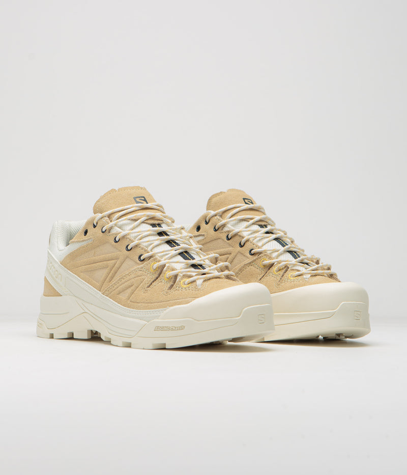 Salomon X-ALP LTR Shoes in Vanilla Ice and Almond Buff / Banana Cream