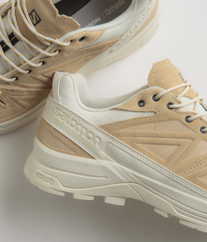 Salomon X-ALP LTR Shoes in Vanilla Ice and Almond Buff / Banana Cream