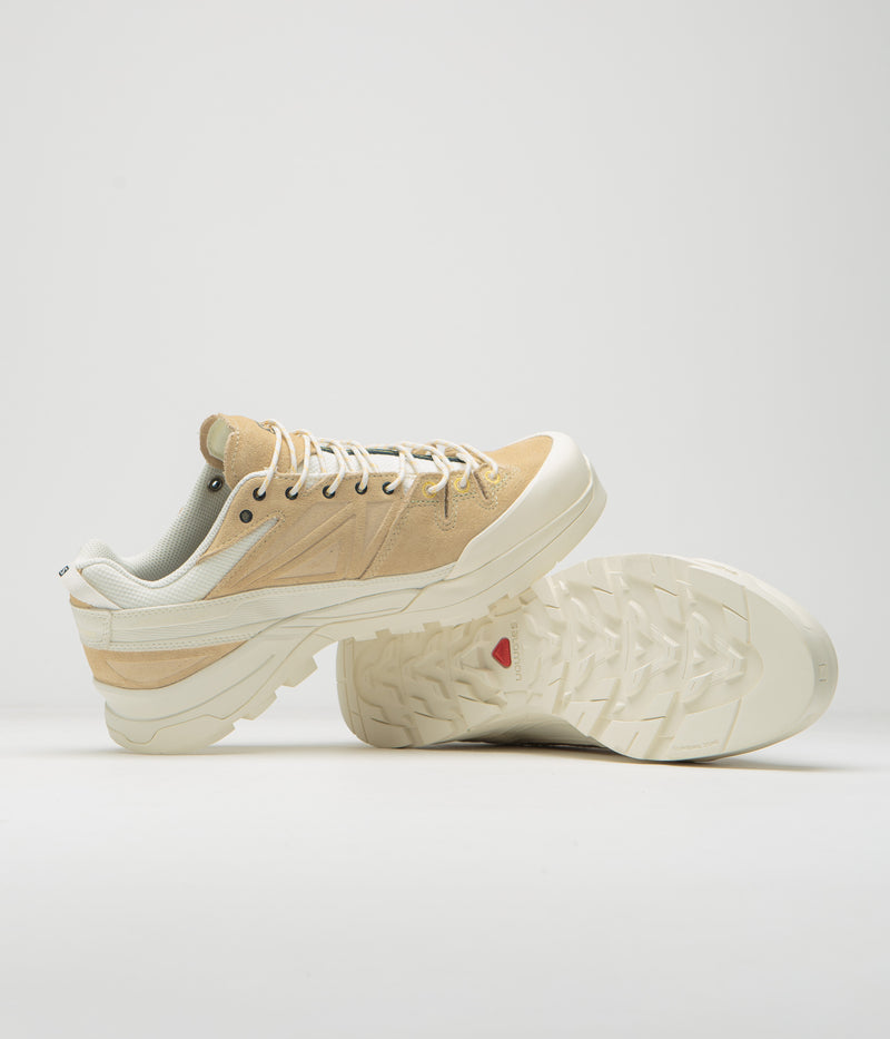 Salomon X-ALP LTR Shoes in Vanilla Ice and Almond Buff / Banana Cream