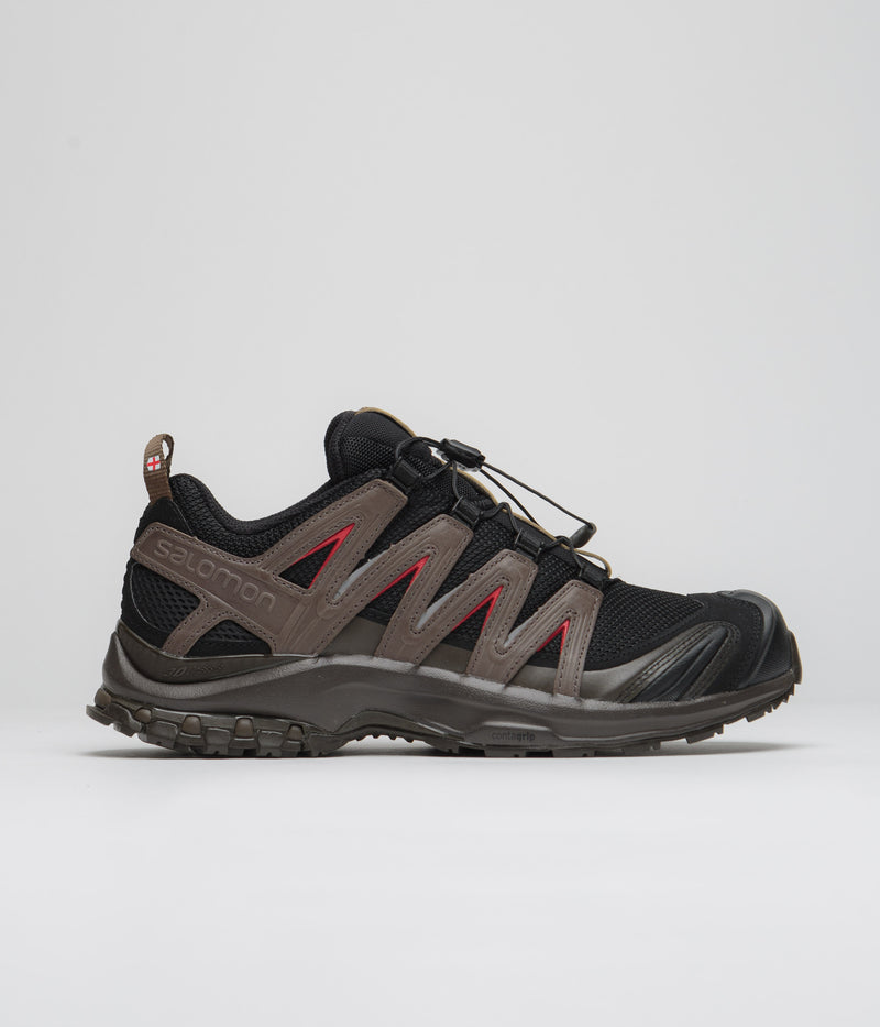 Salomon XA Pro 3D La Yaute Shoes in Black and Wren / Falcon