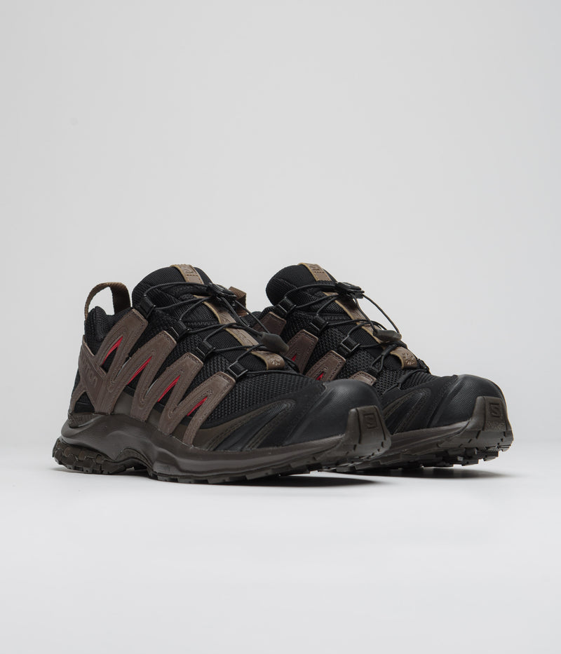 Salomon XA Pro 3D La Yaute Shoes in Black and Wren / Falcon