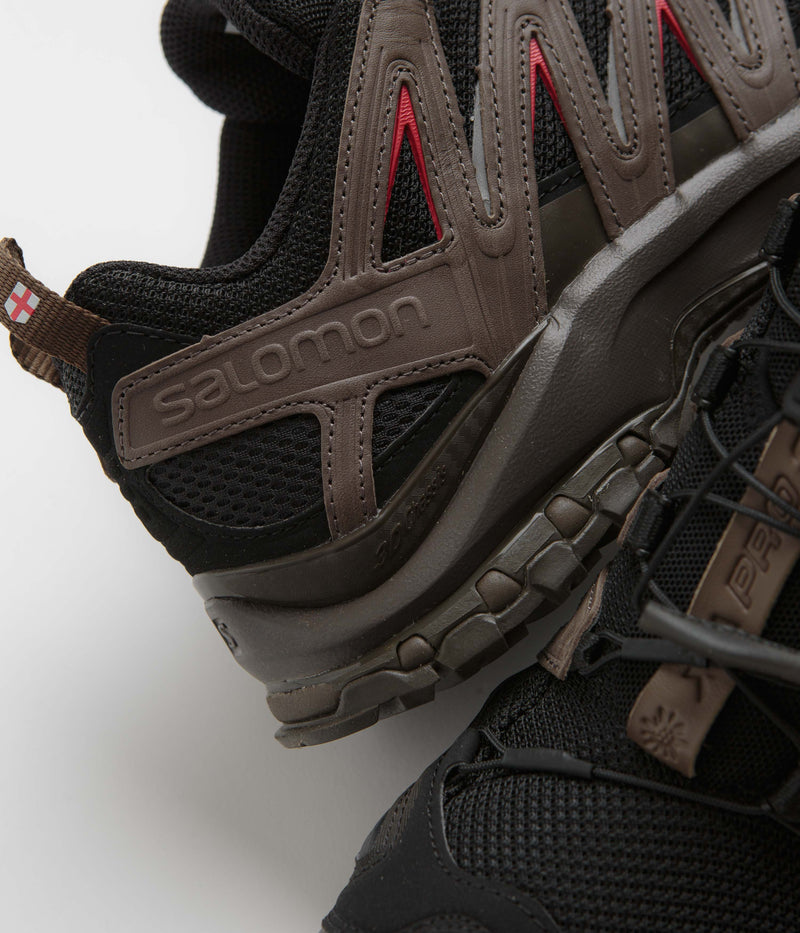 Salomon XA Pro 3D La Yaute Shoes in Black and Wren / Falcon