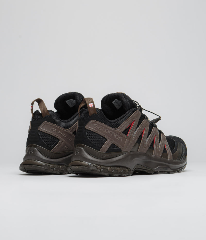 Salomon XA Pro 3D La Yaute Shoes in Black and Wren / Falcon