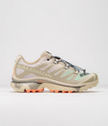 Salomon XT-4 OG Aurora Borealis Shoes in Shortbread and Bird Of Paradise / Black