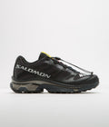 Salomon XT-4 OG Shoes in Black and Ebony / Silver Metallic X