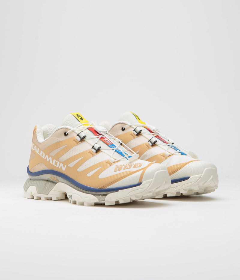 Salomon XT-4 OG Shoes in Taffy and Vanilla Ice / Blue Print