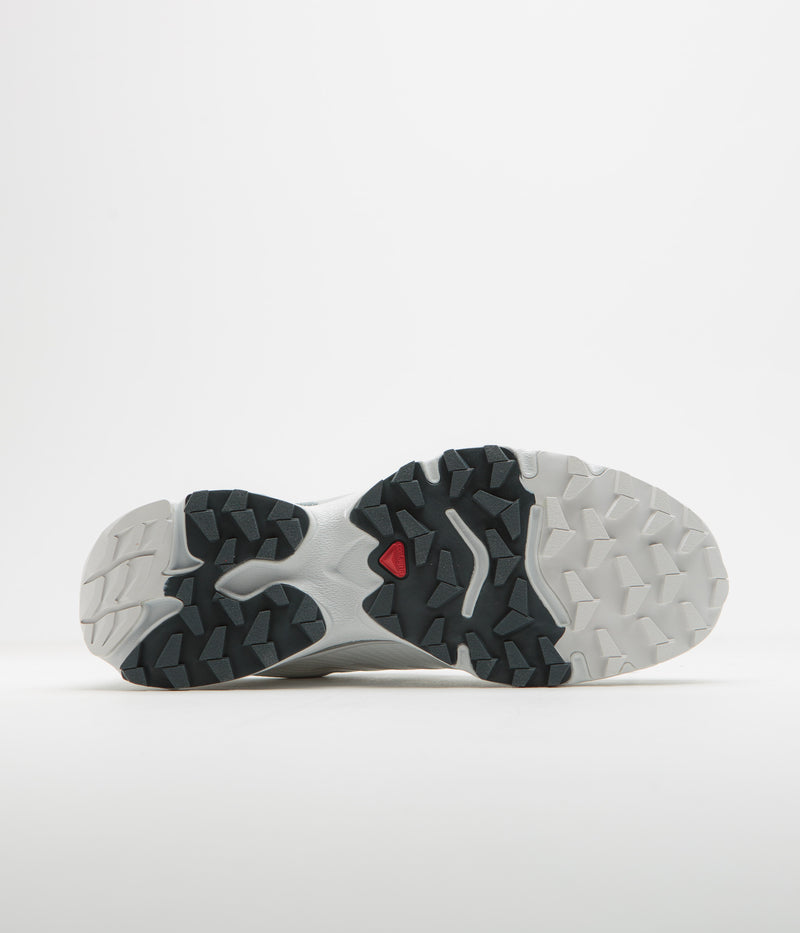 Salomon XT-4 OG Shoes in White and Ebony / Lunar Rock