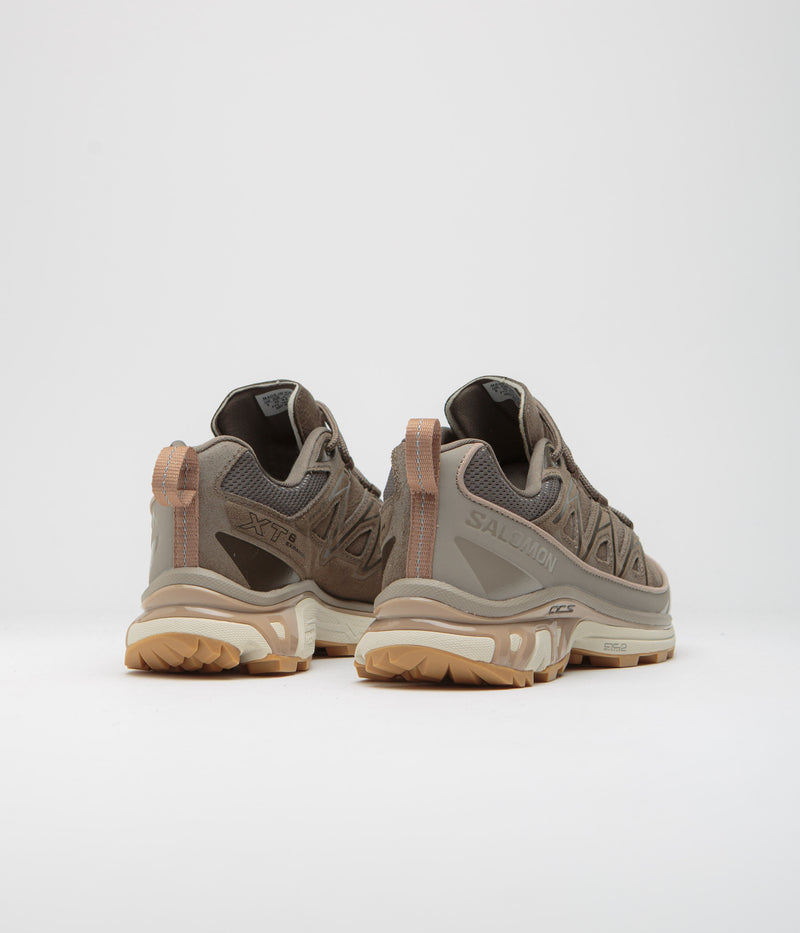 Salomon XT-6 Expanse LTR Shoes in Bungee Cord and Wren / Almond Milk
