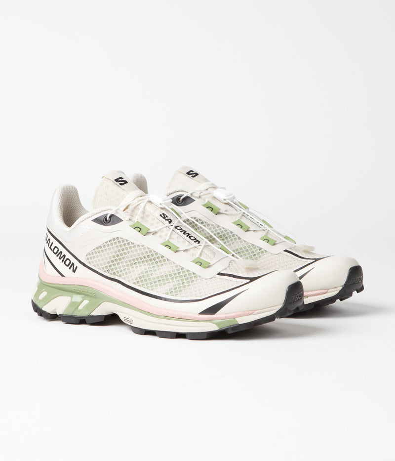 Salomon XT-6 FT Shoes in Rainy Day and Epsom / Peach Beige