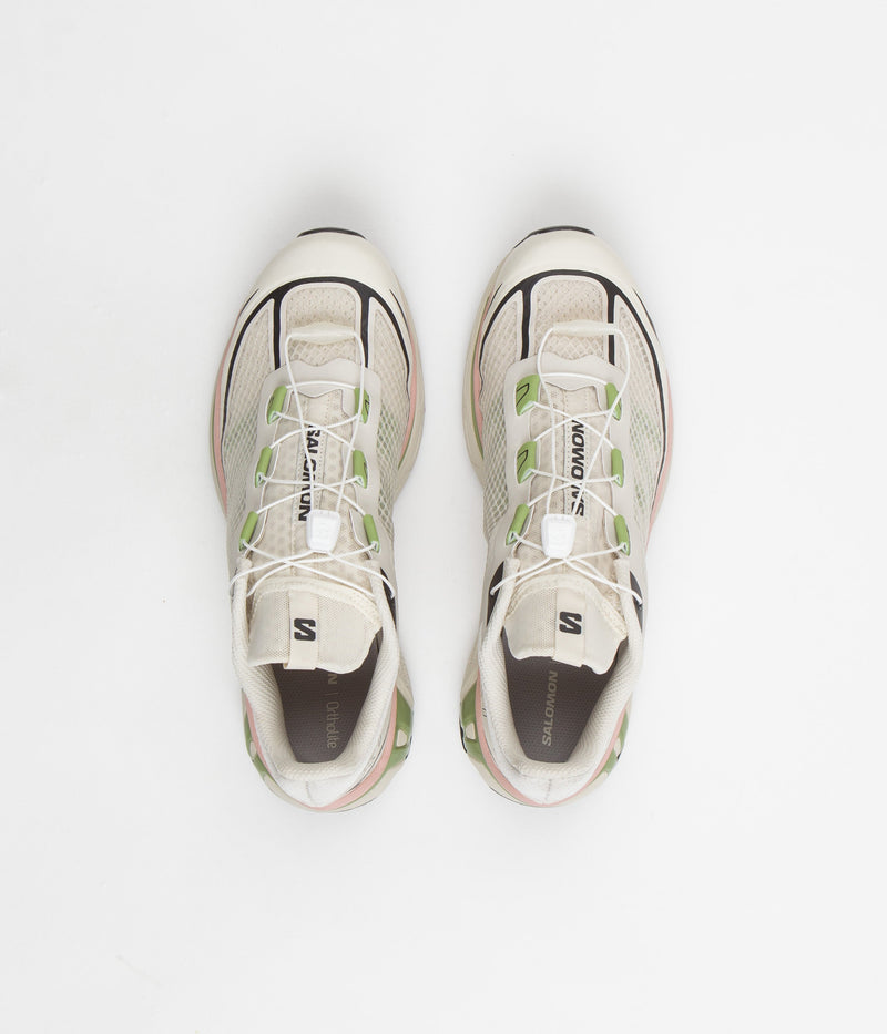 Salomon XT-6 FT Shoes in Rainy Day and Epsom / Peach Beige