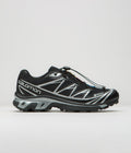 Salomon XT-6 GTX Shoes in Black and Black / Silver