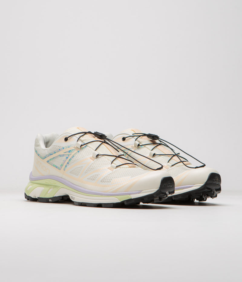 Salomon XT-6 Mindful 3 Shoes in Vanilla Ice and Cloud Pink / Orchid Petal