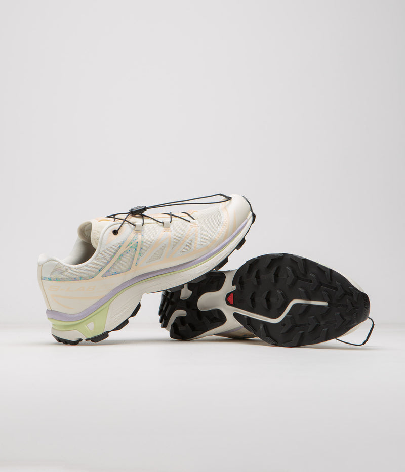 Salomon XT-6 Mindful 3 Shoes in Vanilla Ice and Cloud Pink / Orchid Petal