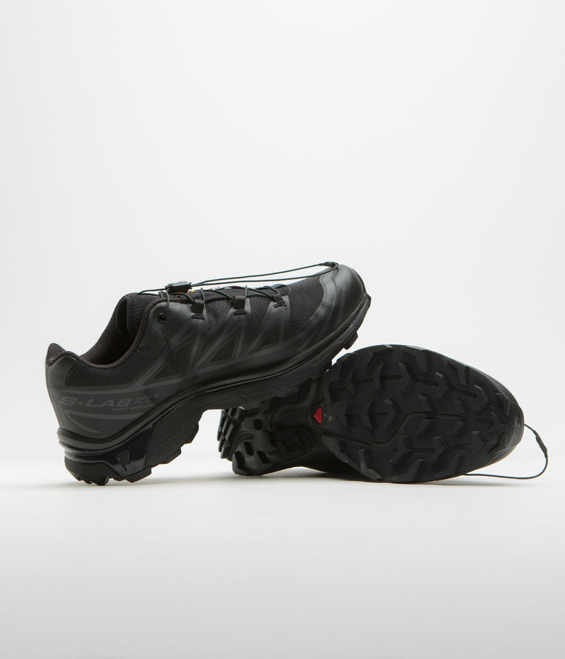 Salomon XT-6 Shoes in Black and Black / Phantom
